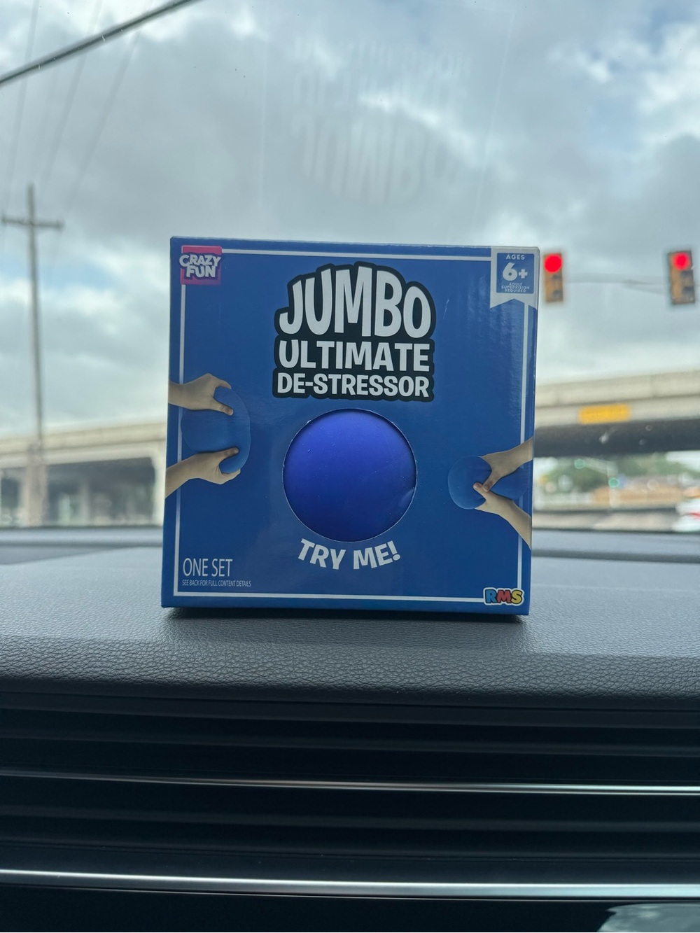 RMS Jumbo Ultimate De-Stressor Ball Squishy